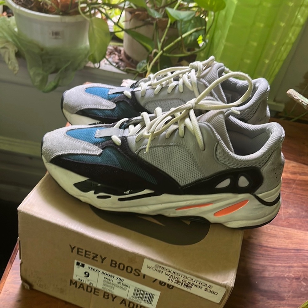 Yeezy Boost 700 Gray and Black Sneakers